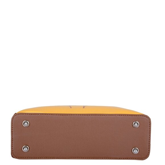 Printed Leather Shoulder Tote Bag for Women–Sling Bag Daily Use Purse for Office - Picture 7 of 10